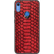 Кожаный чехол Boxface Huawei Y6s Reptile Red