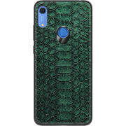 Кожаный чехол Boxface Huawei Y6s Reptile Emerald