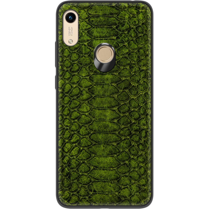 Кожаный чехол Boxface Honor 8A Reptile Forest Green