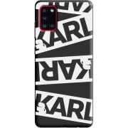 Черный чехол BoxFace Samsung A315 Galaxy A31 White Karl