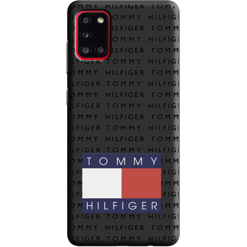 Черный чехол BoxFace Samsung A315 Galaxy A31 Tommy Print