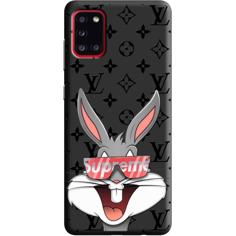 Черный чехол BoxFace Samsung A315 Galaxy A31 looney bunny