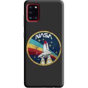 Черный чехол BoxFace Samsung A315 Galaxy A31 NASA