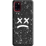 Черный чехол BoxFace Samsung A315 Galaxy A31 Sad Way