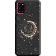 Черный чехол BoxFace Samsung A315 Galaxy A31 Moon