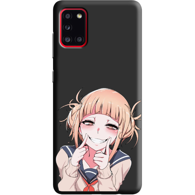 Черный чехол BoxFace Samsung A315 Galaxy A31 Himiko Toga Smile