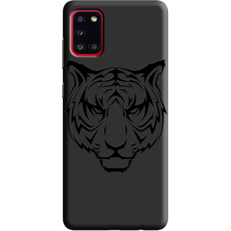 Черный чехол BoxFace Samsung A315 Galaxy A31 Tiger