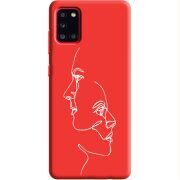 Красный чехол BoxFace Samsung A315 Galaxy A31 