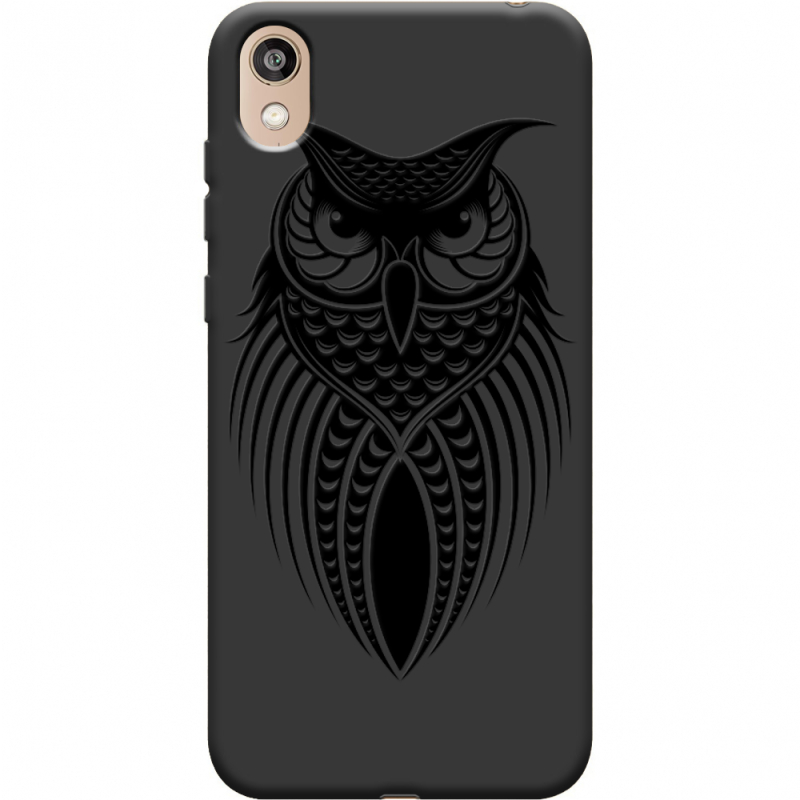 Черный чехол Uprint Honor 8S Owl