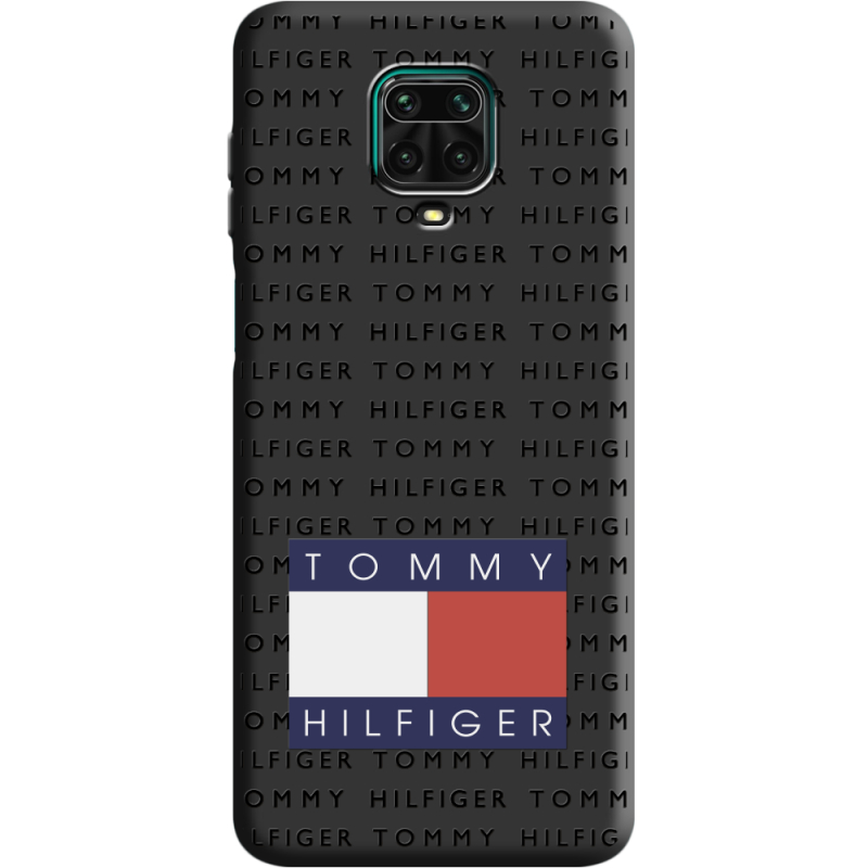 Черный чехол BoxFace Xiaomi Redmi Note 9S Tommy Print