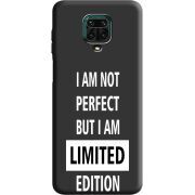 Черный чехол BoxFace Xiaomi Redmi Note 9S Limited Edition