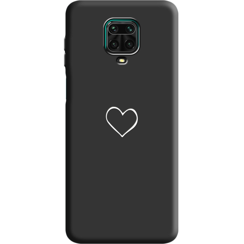 Черный чехол BoxFace Xiaomi Redmi Note 9S My Heart