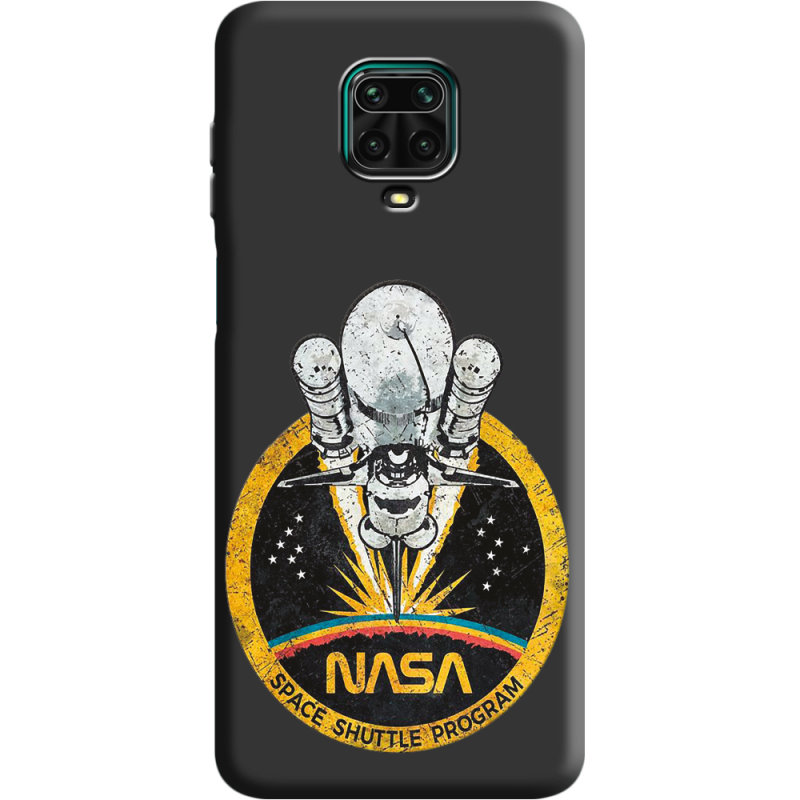 Черный чехол BoxFace Xiaomi Redmi Note 9S NASA Spaceship
