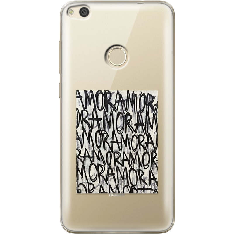 Прозрачный чехол Uprint Honor 8 Lite Amor Amor