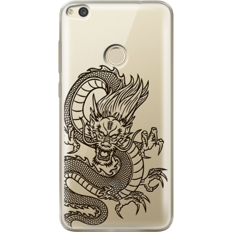 Прозрачный чехол Uprint Honor 8 Lite Chinese Dragon