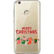 Прозрачный чехол Uprint Honor 8 Lite Merry Christmas