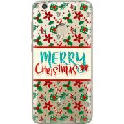 Прозрачный чехол Uprint Honor 8 Lite Vintage Christmas Pattern