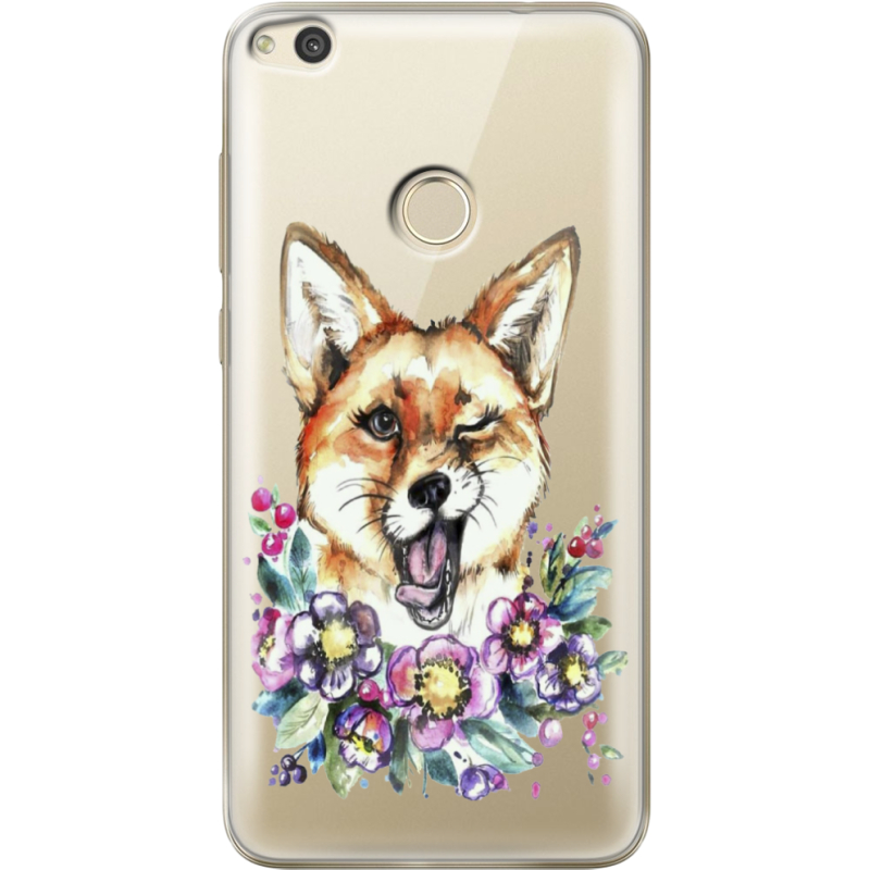 Прозрачный чехол Uprint Honor 8 Lite Winking Fox