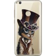 Прозрачный чехол Uprint Honor 8 Lite Steampunk Cat