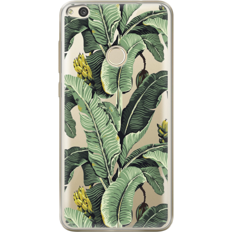 Прозрачный чехол Uprint Honor 8 Lite Banana Leaves