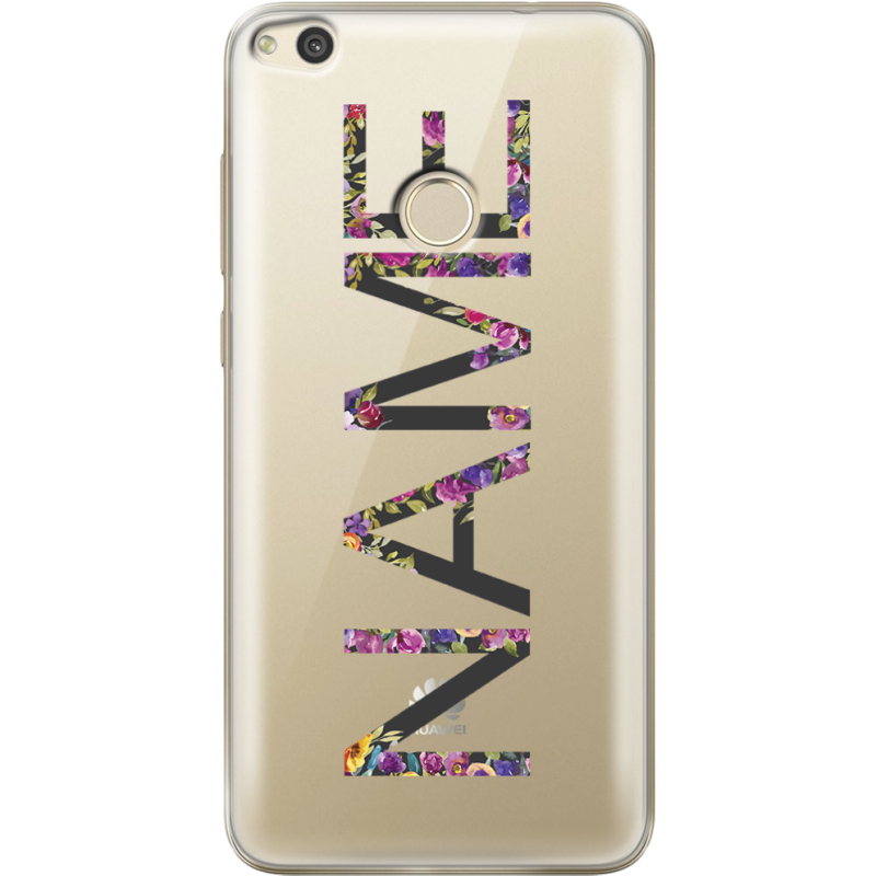 Прозрачный чехол Uprint Honor 8 Lite Именной