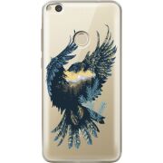 Прозрачный чехол Uprint Honor 8 Lite Eagle