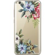 Прозрачный чехол Uprint Honor 8 Lite Floral