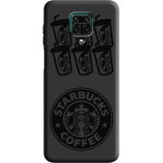 Черный чехол BoxFace Xiaomi Redmi Note 9 Pro / 9 Pro Max Black Coffee