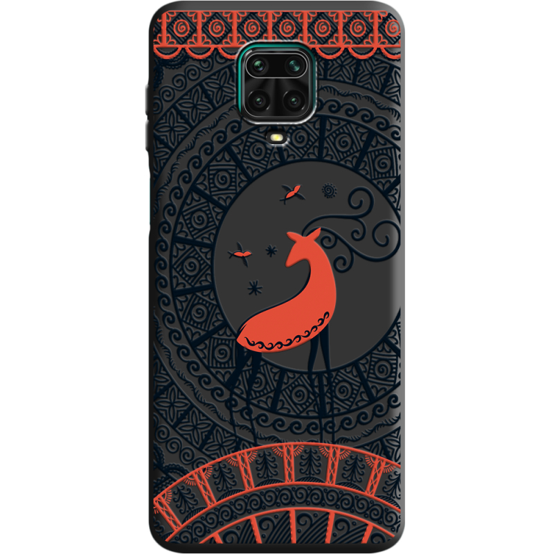 Черный чехол BoxFace Xiaomi Redmi Note 9 Pro / 9 Pro Max Ornament