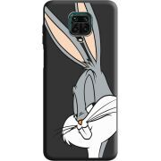 Черный чехол BoxFace Xiaomi Redmi Note 9 Pro / 9 Pro Max Lucky Rabbit