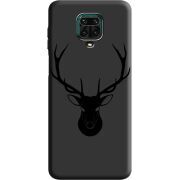 Черный чехол BoxFace Xiaomi Redmi Note 9 Pro / 9 Pro Max Deer