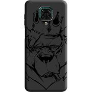 Черный чехол BoxFace Xiaomi Redmi Note 9 Pro / 9 Pro Max Bear King