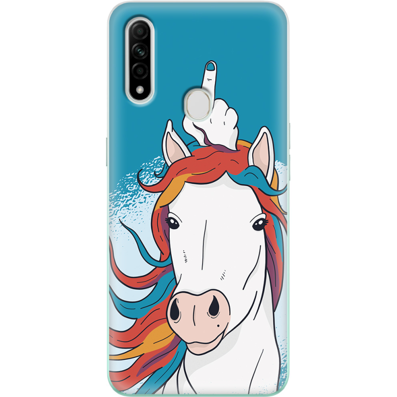 Чехол BoxFace OPPO A31 Fuck Unicorn