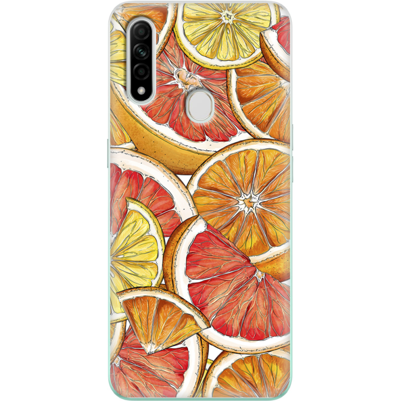 Чехол BoxFace OPPO A31 Citrus Pattern