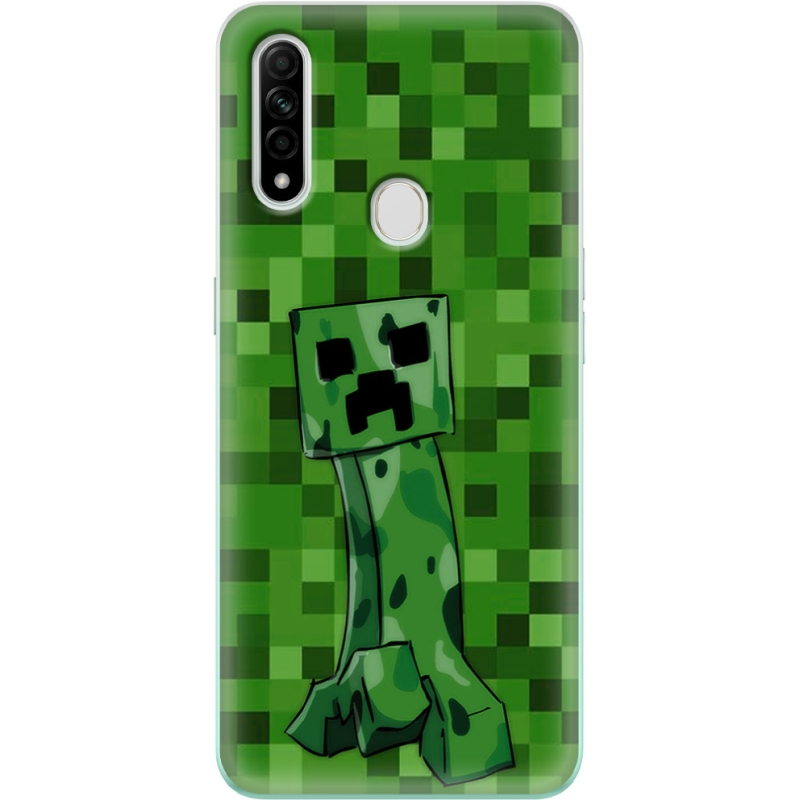 Чехол BoxFace OPPO A31 Minecraft Creeper