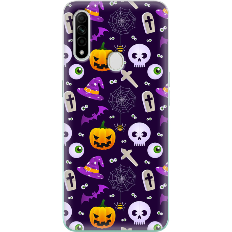 Чехол BoxFace OPPO A31 Halloween Purple Mood