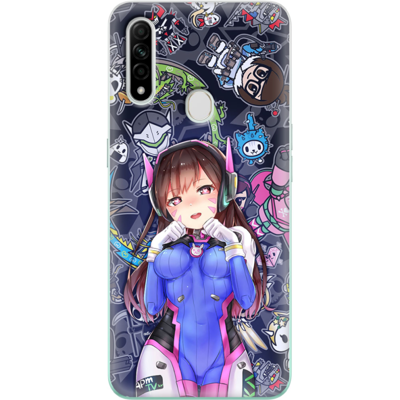 Чехол BoxFace OPPO A31 Overwatch D.VA