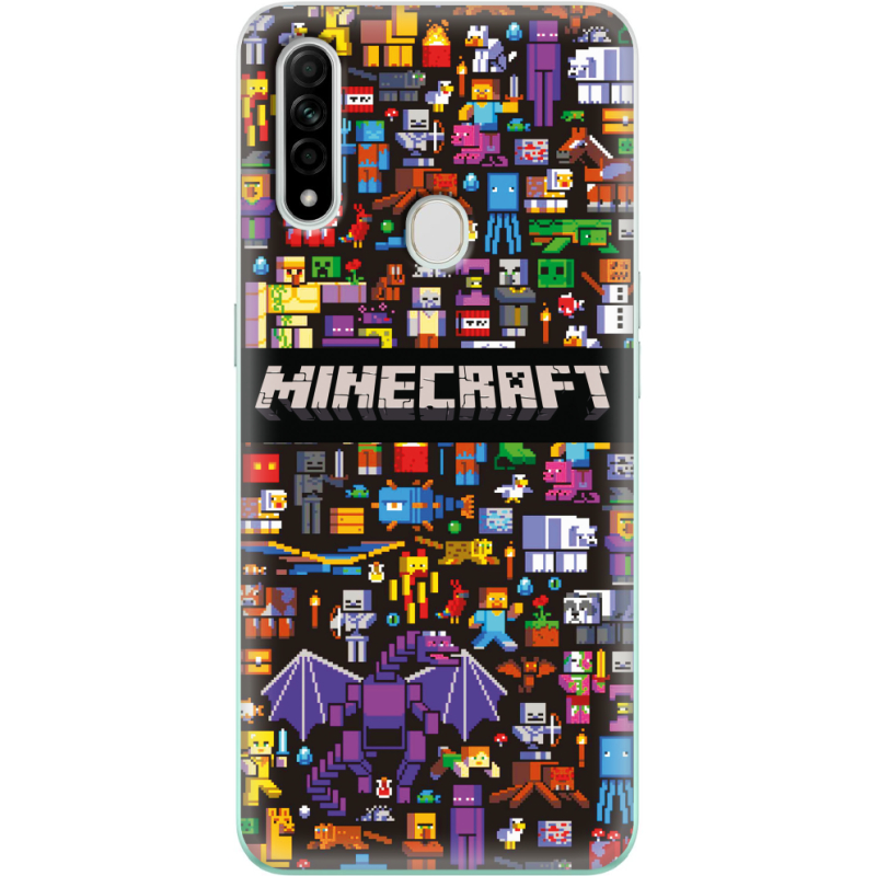 Чехол BoxFace OPPO A31 Minecraft Mobbery