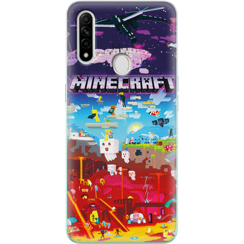 Чехол BoxFace OPPO A31 Minecraft World Beyond