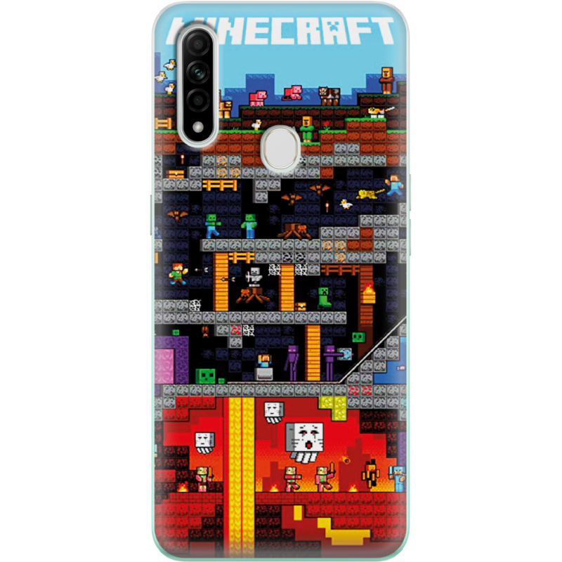 Чехол BoxFace OPPO A31 Minecraft Lode Runner