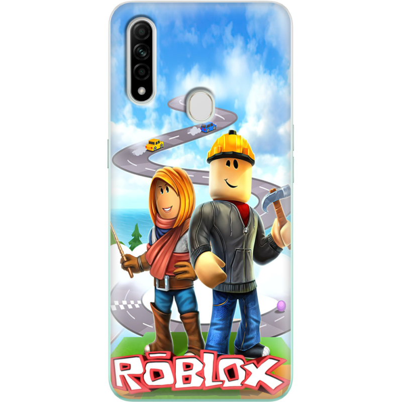 Чехол BoxFace OPPO A31 Roblox Білдерман