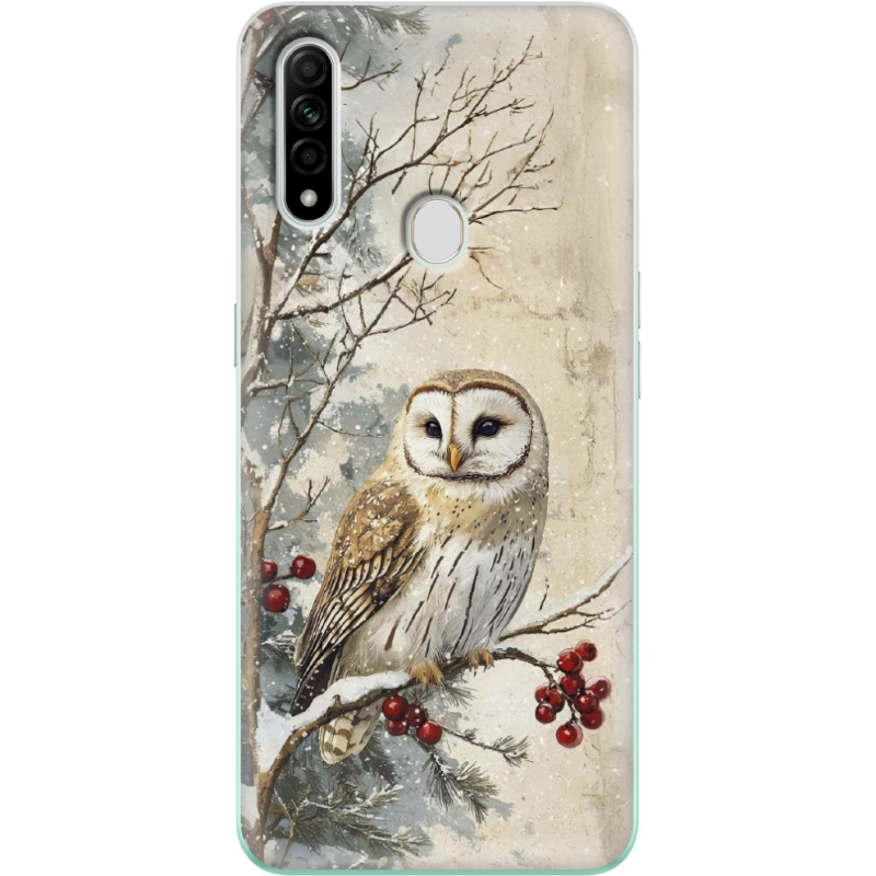 Чехол BoxFace OPPO A31 Christmas Owl