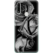 Чехол BoxFace OPPO A31 Black and White Roses