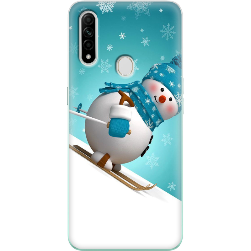 Чехол BoxFace OPPO A31 Skier Snowman