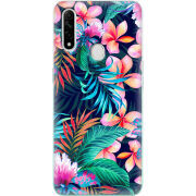 Чехол BoxFace OPPO A31 flowers in the tropics