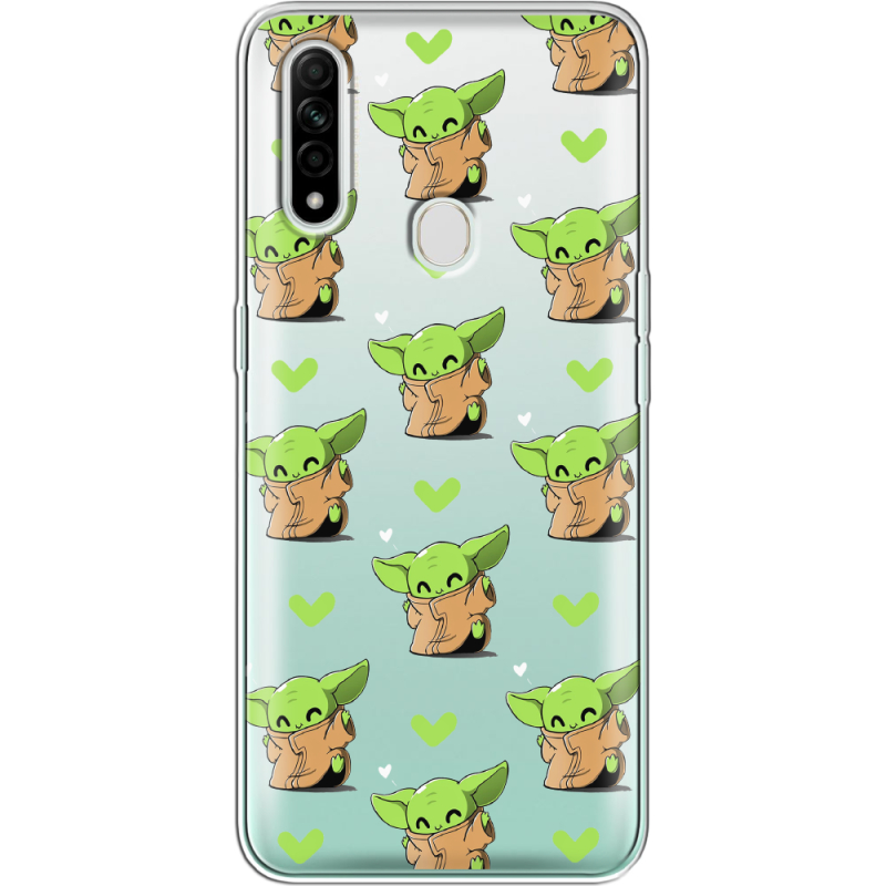 Прозрачный чехол BoxFace OPPO A31 Pattern Baby Yoda