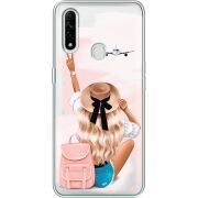 Прозрачный чехол BoxFace OPPO A31 Travel Girl