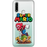 Прозрачный чехол BoxFace OPPO A31 Super Mario