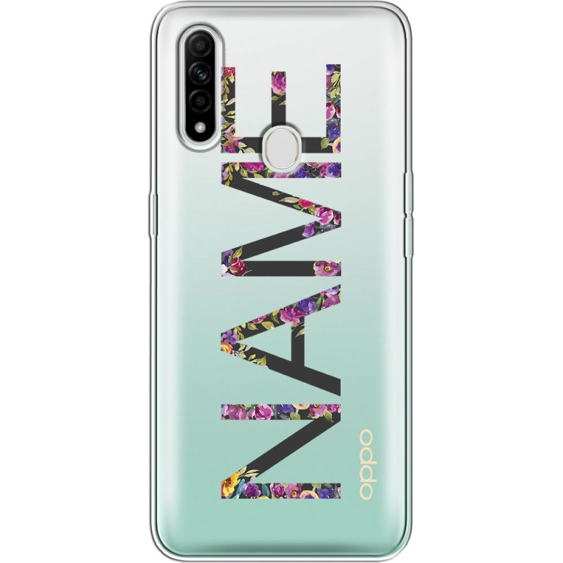 Прозрачный чехол BoxFace OPPO A31 Именной