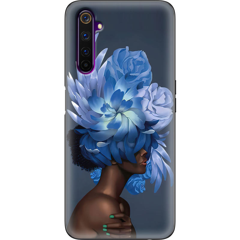 Чехол BoxFace Realme 6 Pro Exquisite Blue Flowers